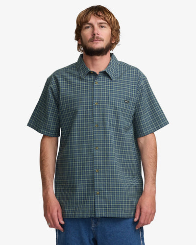 Billabong Men's Mogul Short Sleeves Shirt Midnight 24A041508_MID