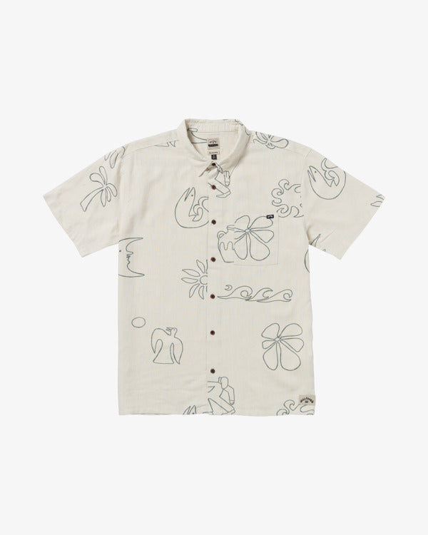 Load image into Gallery viewer, Billabong Men&#39;s Together Short Sleeves Shirt Chino 24A041515-CHI

