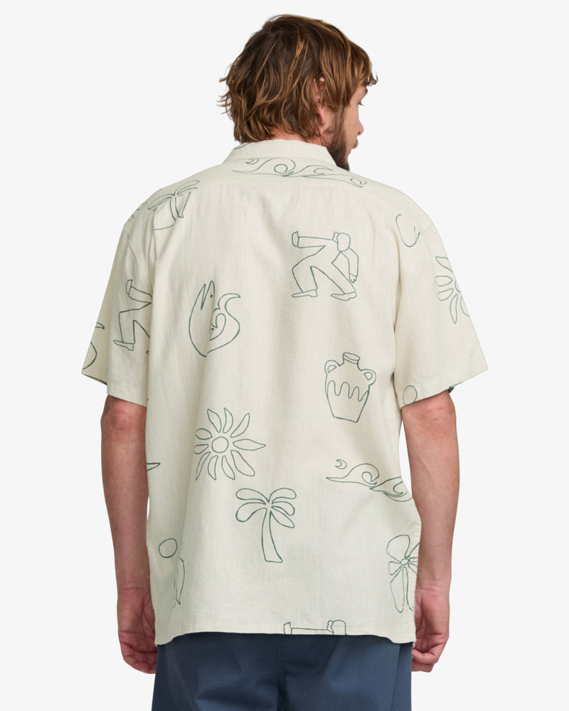 Load image into Gallery viewer, Billabong Men&#39;s Together Short Sleeves Shirt Chino 24A041515-CHI
