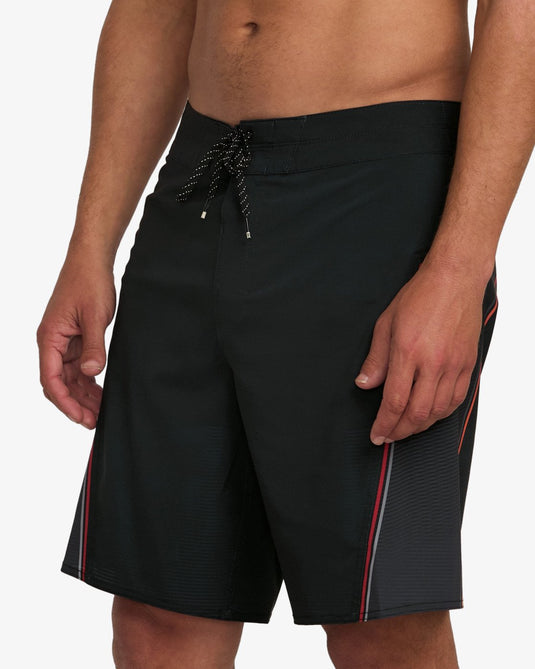 Billabong Men's Straddie Airlite Performance Board Shorts Black 24A081500-BLK