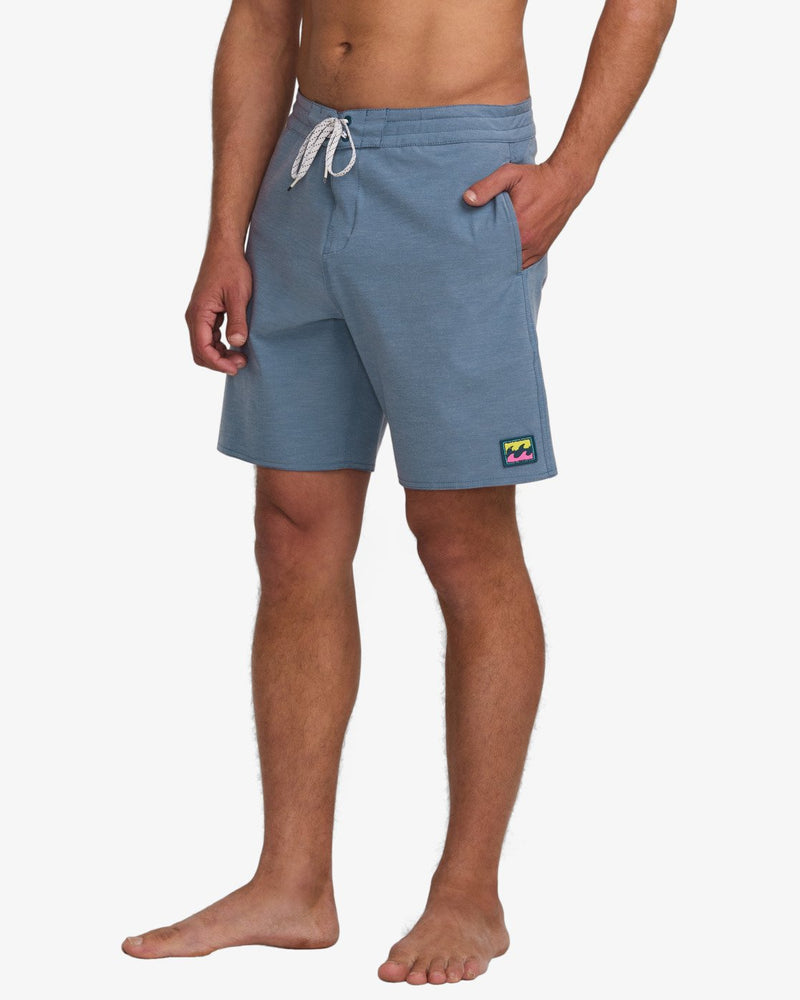 Load image into Gallery viewer, Billabong Men&#39;s Every Other Day 17.5&quot; Lo Tides Boardshorts Blue Fog 24A081513-BFG
