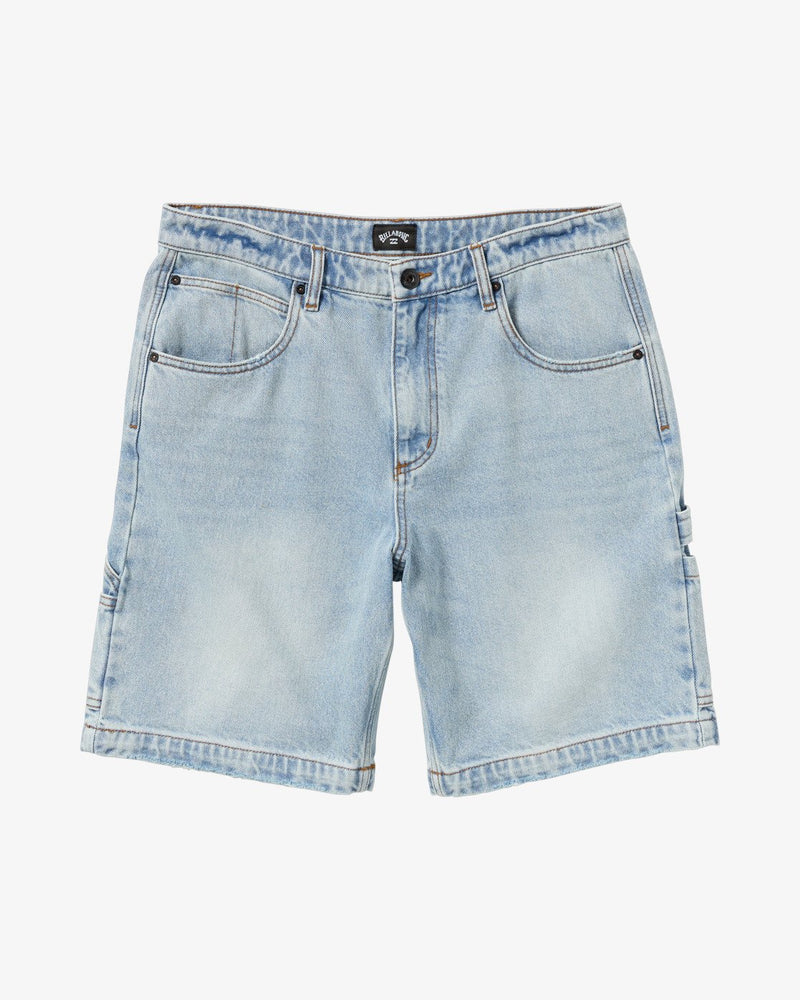 Load image into Gallery viewer, Billabong Men&#39;s Bad Dog 21&quot; Workwear Shorts Bleached Aqua 24A201501-BLA
