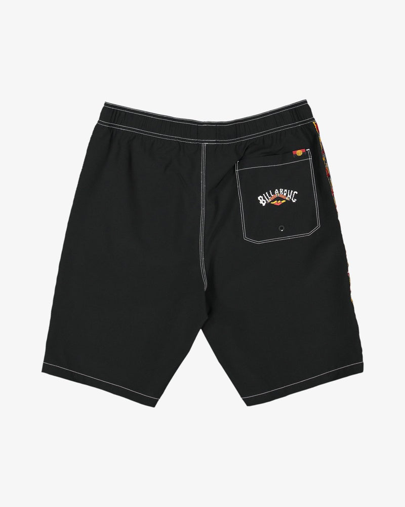 Load image into Gallery viewer, Billabong Otis Estuary Layback Boardshorts Black 24A256180-BLK
