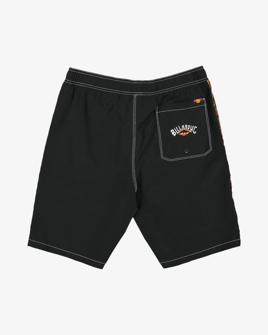 Billabong Otis Estuary Layback Boardshorts Black 24A256180-BLK