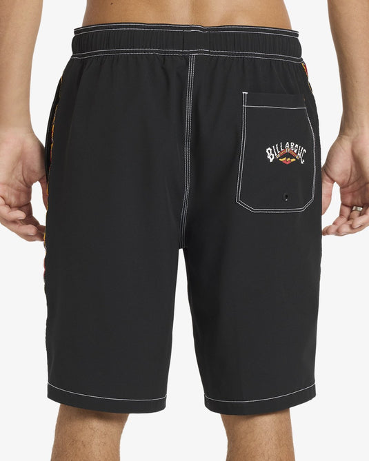 Billabong Otis Estuary Layback Boardshorts Black 24A256180-BLK