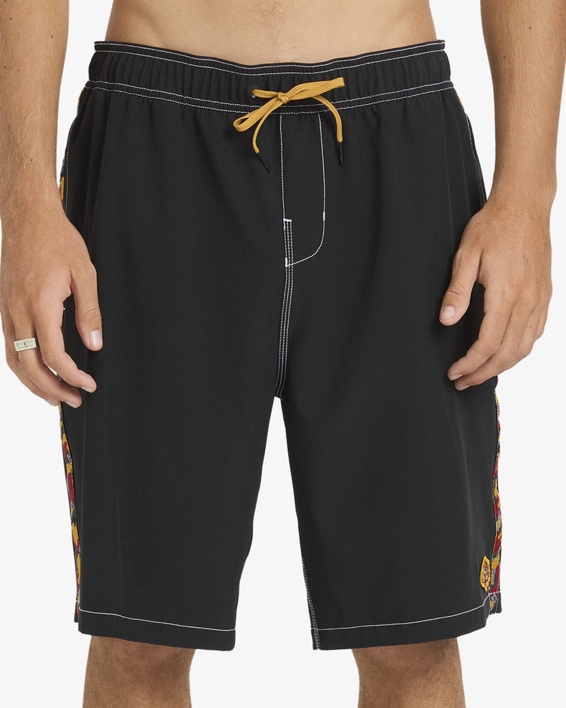 Load image into Gallery viewer, Billabong Otis Estuary Layback Boardshorts Black 24A256180-BLK
