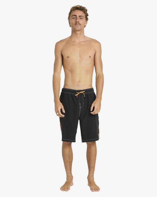 Billabong Otis Estuary Layback Boardshorts Black 24A256180-BLK