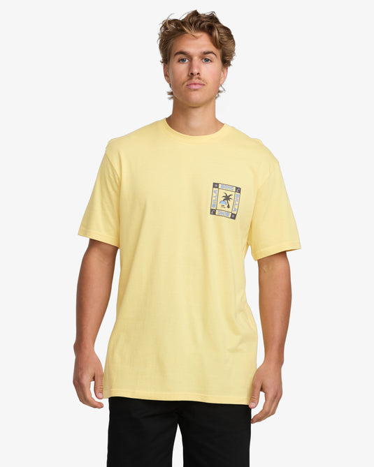 Billabong Men's Window Premium Short Sleeves T-Shirt Papaya 24A351507-PAY
