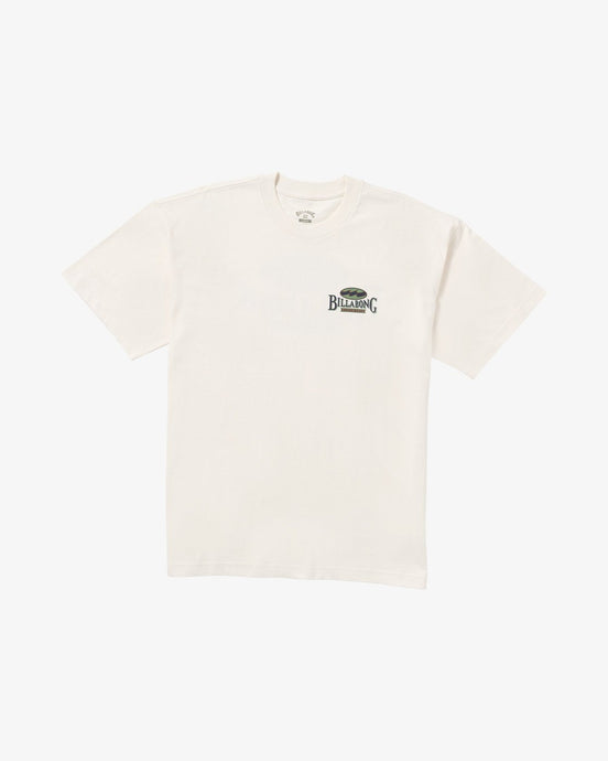 Billabong Men's Double Spread Short Sleeve T-Shirt Off White 24A351530-OFW