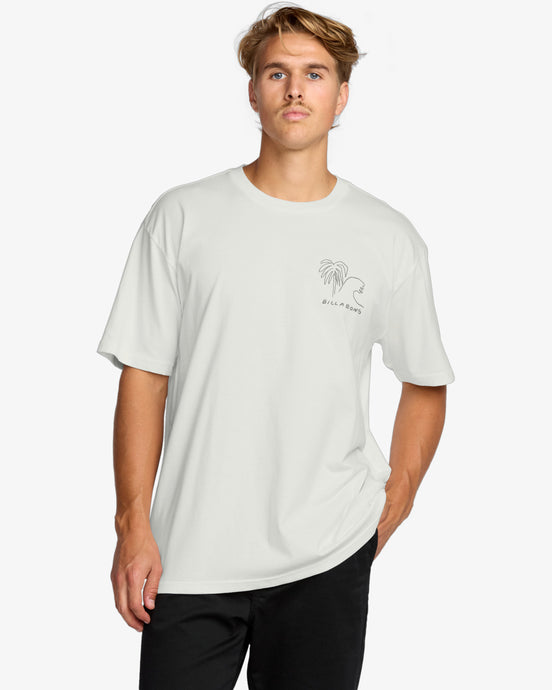 Billabong Men's Scenes Regular T-Shirt Off White 24A353521-OFW