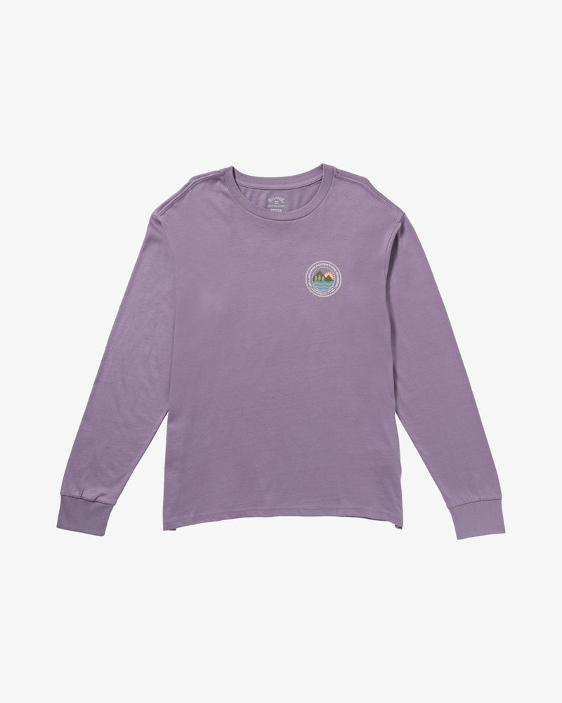 Load image into Gallery viewer, Billabong Men&#39;s Rockies Long Sleeves T-Shirt Lavender 23A361504_LAV

