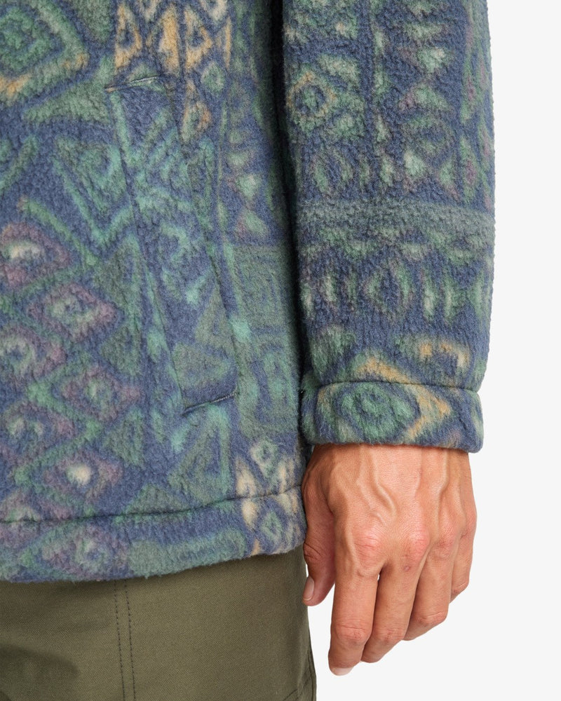 Load image into Gallery viewer, Billabong Men&#39;s Boundary Half Zip Mock Neck Navy 24A411507-NVY
