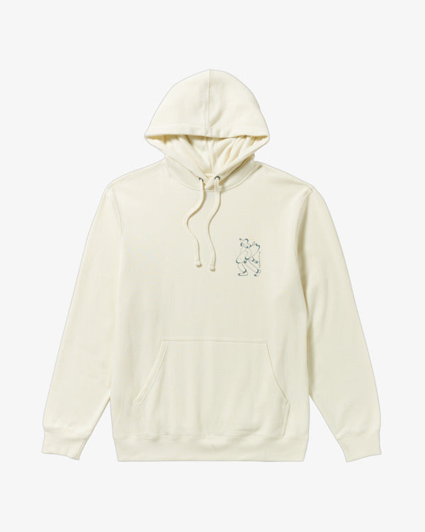Load image into Gallery viewer, Billabong Men&#39;s Up The Beach Hoodie Off White 24A413506-OFW
