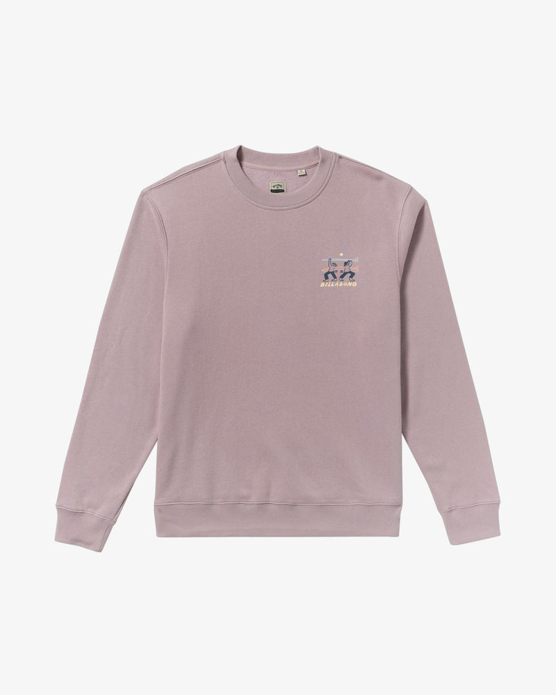 Load image into Gallery viewer, Billabong Men&#39;s Split The Peak Sweatshirt Purple Ash 24A463504-PPA
