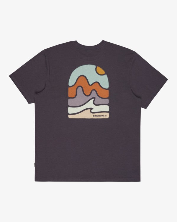 Load image into Gallery viewer, Billabong Men's Sun Down A/DIV Premium Short Sleeve T-Shirt Graystone 24A501604-GRST
