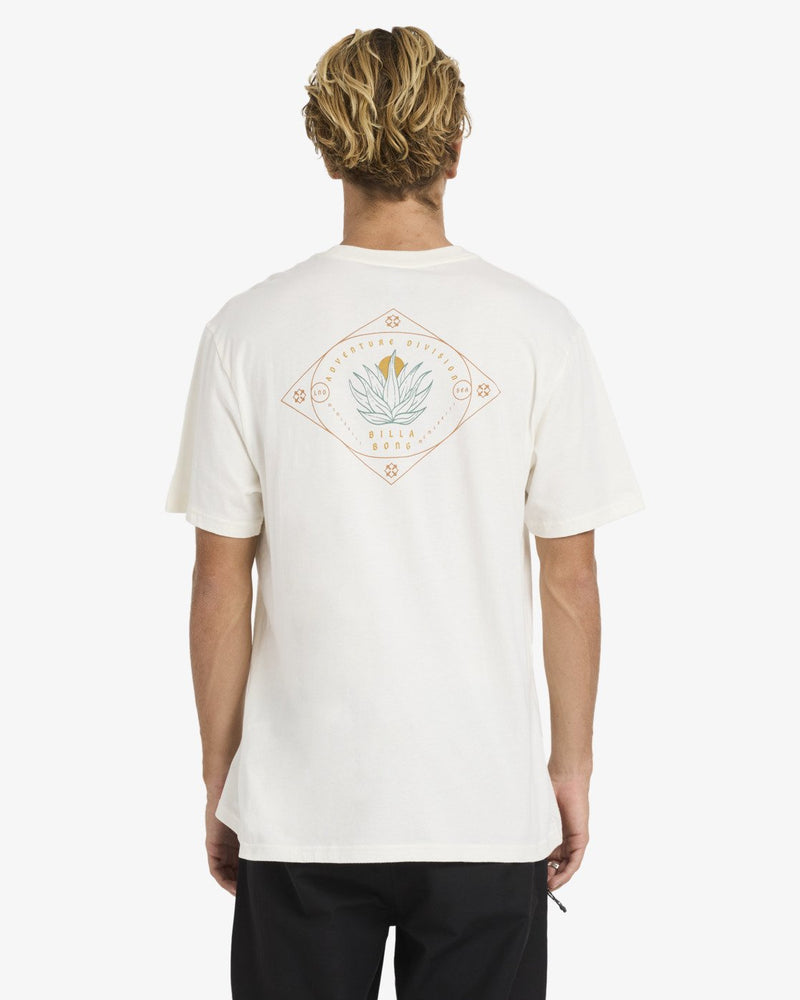 Load image into Gallery viewer, Billabong Men's Agave A/DIV Premium Short Sleeve T-Shirt Off White 24A501607-OFW
