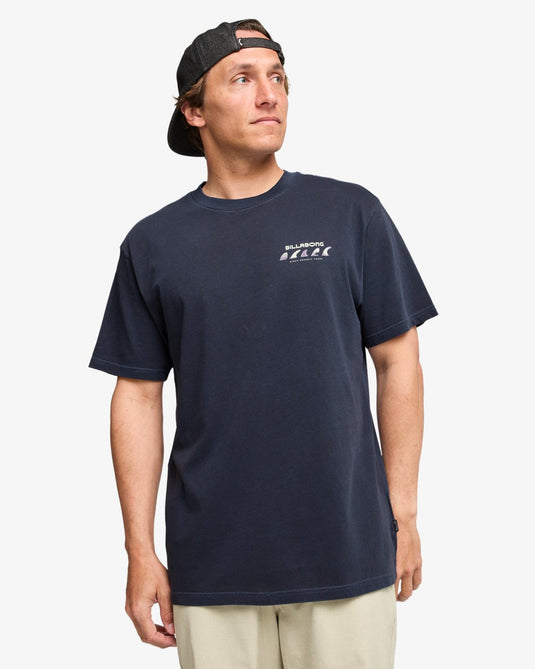 Billabong Men's Choices Premium Short Sleeve T-Shirt Graystone 24A501611-GRST