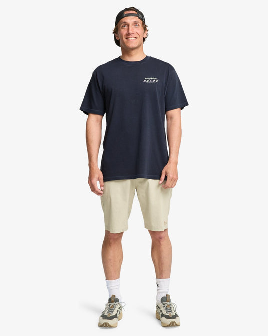 Billabong Men's Choices Premium Short Sleeve T-Shirt Graystone 24A501611-GRST