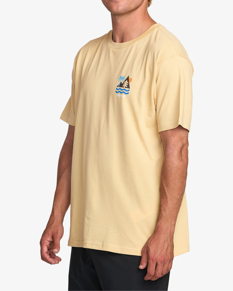 Load image into Gallery viewer, Billabong Men&#39;s Sundown Adiv Short Sleeve T-Shirt Desert 24A502502-DES
