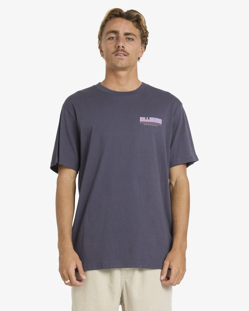 Load image into Gallery viewer, Billabong Men's Broadsheet Premium Short Sleeve T-Shirt Graystone 24A521608-GRST
