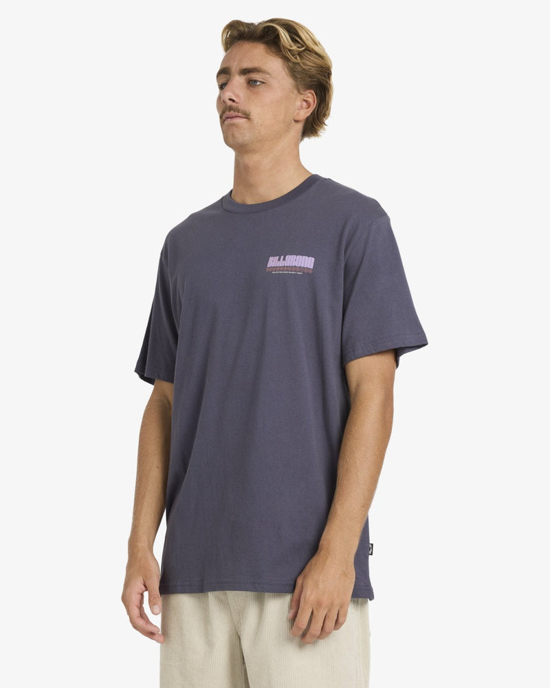 Load image into Gallery viewer, Billabong Men's Broadsheet Premium Short Sleeve T-Shirt Graystone 24A521608-GRST
