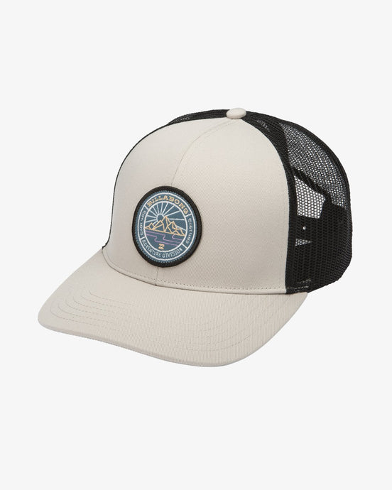 Billabong Men's Adventure Division Range Trucker Cap Bleached Sand 24A551508-BCS
