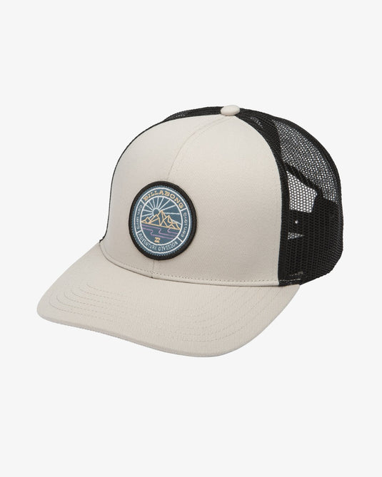 Billabong Men's Adventure Division Range Trucker Cap Bleached Sand 24A551508-BCS