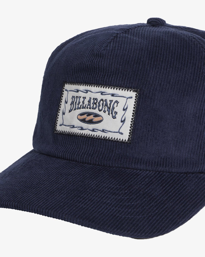 Load image into Gallery viewer, Billabong Mens&#39; Heritage Snapback Cap Steel Blue 24A551512-SSB
