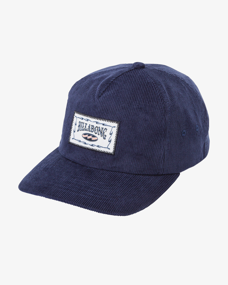 Load image into Gallery viewer, Billabong Mens&#39; Heritage Snapback Cap Steel Blue 24A551512-SSB
