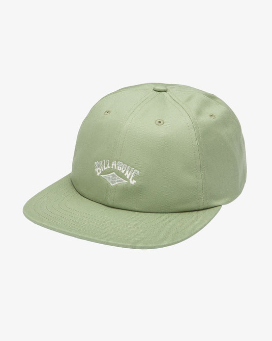 Billabong Unisex Global Arch Strapback Cap Moss 24A551513-MOS