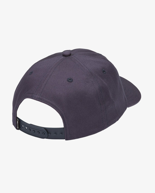 Bilabong Men's Key Wave Snapback Cap Blue Rinse 24A551527-RNE