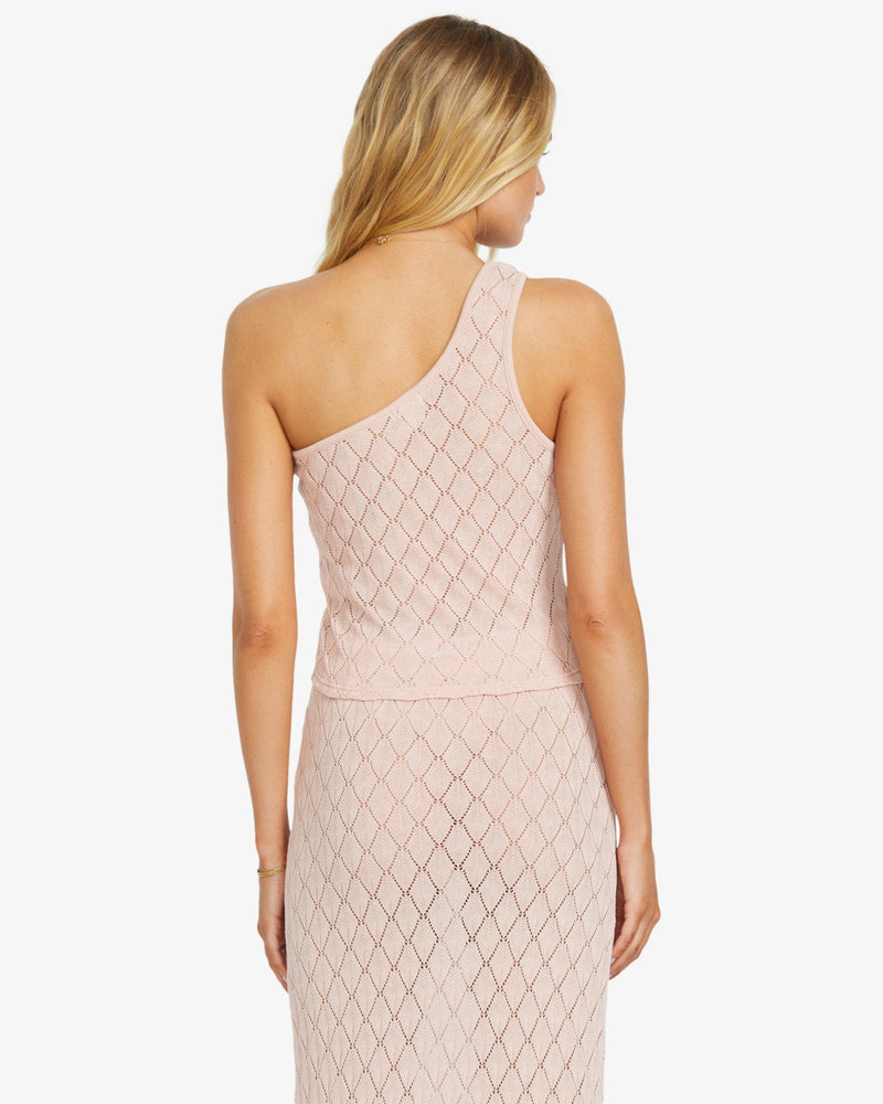 Load image into Gallery viewer, Billabong Women&#39;s Sun Dazed Asymmetric Top Dusty Peach 24B021511-MFN0
