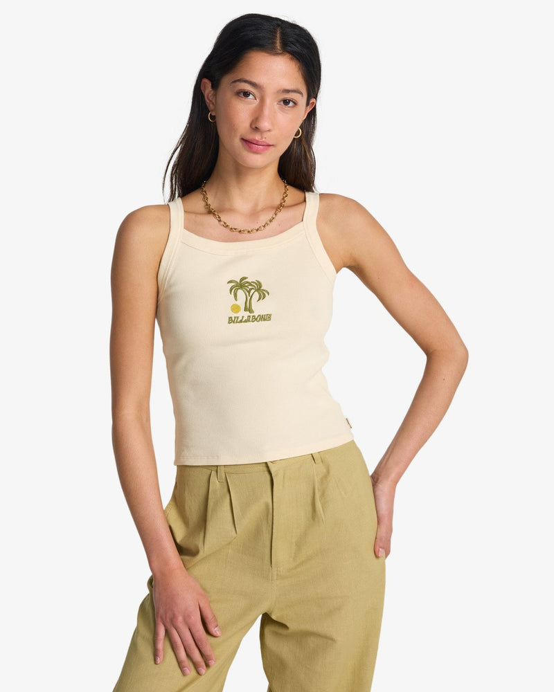 Load image into Gallery viewer, Billabong Women's Day Trip Forever Vest Top White Cap 24B022506-WCP
