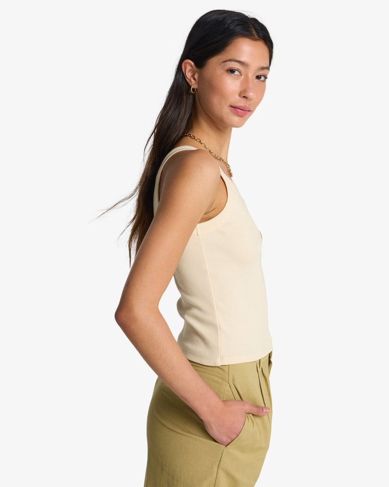 Load image into Gallery viewer, Billabong Women's Day Trip Forever Vest Top White Cap 24B022506-WCP
