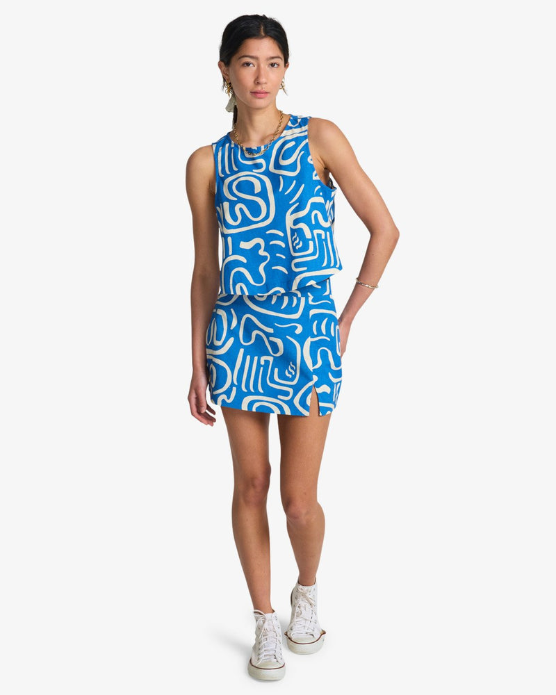 Load image into Gallery viewer, Billabong Women's So Breezy Vest Top True Blue 24B061603-TRB1
