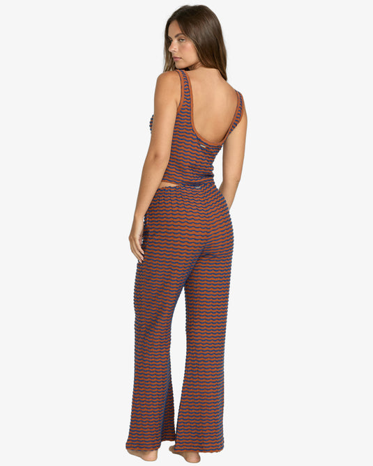 Billabong Women's Hot Tides Knt Elasticated Trousers Sedona 24B122505-CNS0