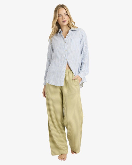 Billabong Women's Another Wave Pants Cedar 24B123512-CED