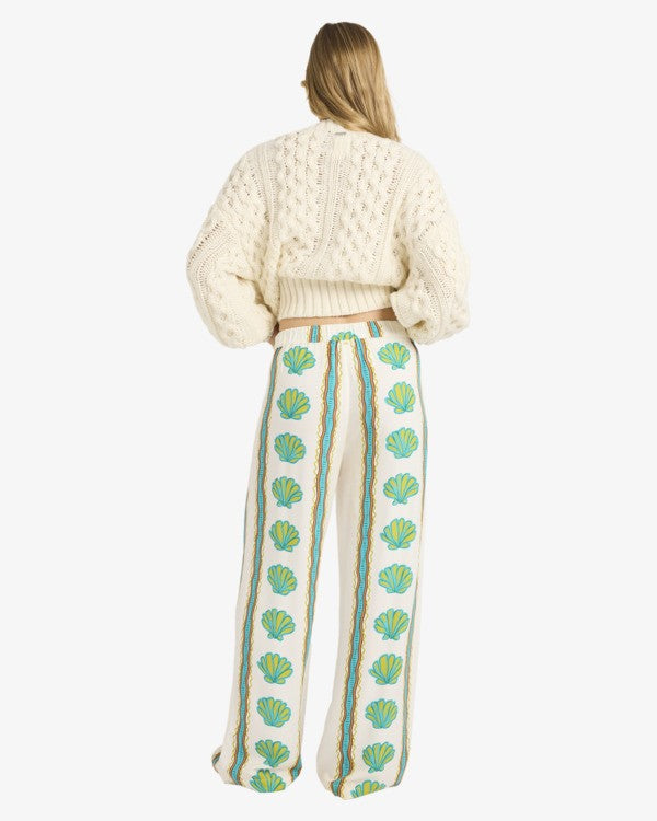 Load image into Gallery viewer, Billabong Women's Coastal Crush Elasticated Pants Salt Crystal 24B124500-SCS1

