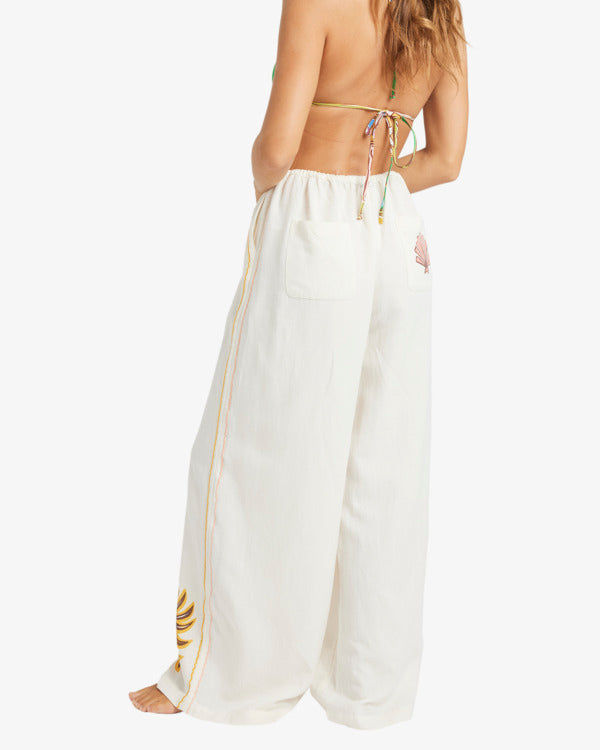 Load image into Gallery viewer, Billabong Women's Wave Haze Lightweight Pants Salt Crystal 24B124510-SCS
