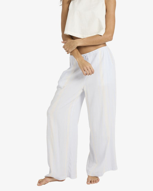 Billabong Women's Beach Bound Pants Blue Mist 24B124514-BMT