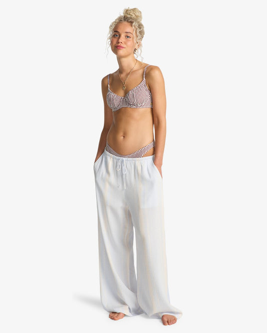 Billabong Women's Beach Bound Pants Blue Mist 24B124514-BMT