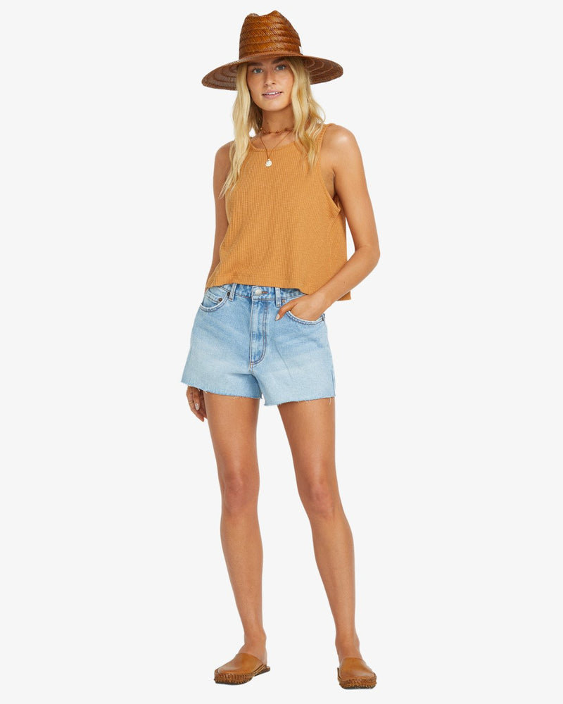 Load image into Gallery viewer, Billabong Women&#39;s High Tides Denim Shorts Surf Spray 24B201501-BFCW
