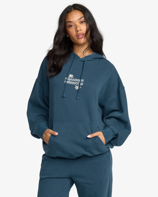 Billabong Women's Best Wishes Hoodie Navy 24B413504-NVY