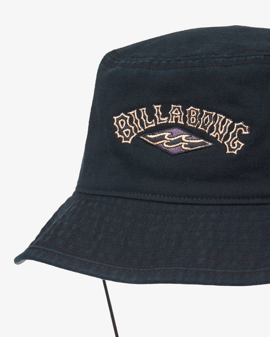 Billabong Unisex Arch Wash Boonie Hat Black 24D551614-BLK