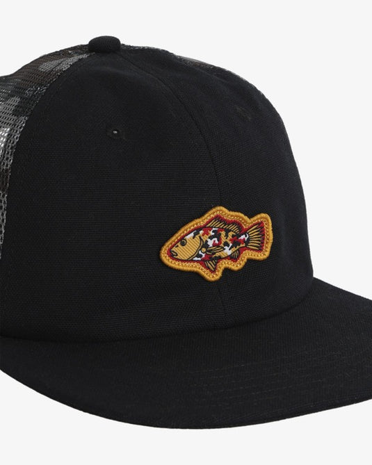 Billabong Unisex Otis Mangrove Trucker Cap Black 24D551681-BLK