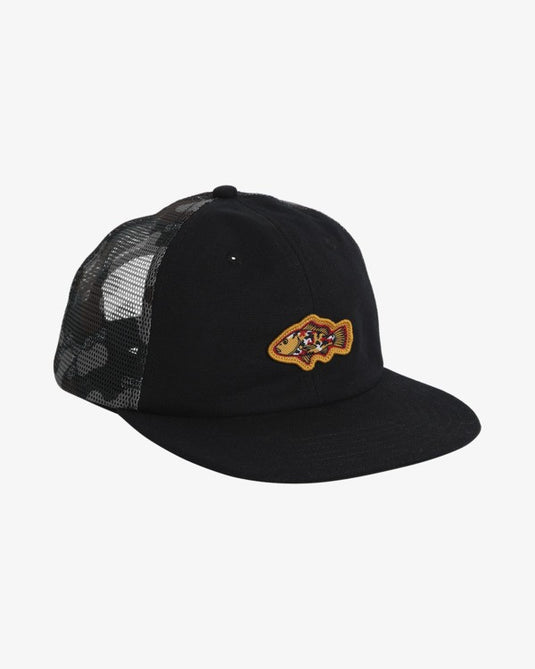 Billabong Unisex Otis Mangrove Trucker Cap Black 24D551681-BLK