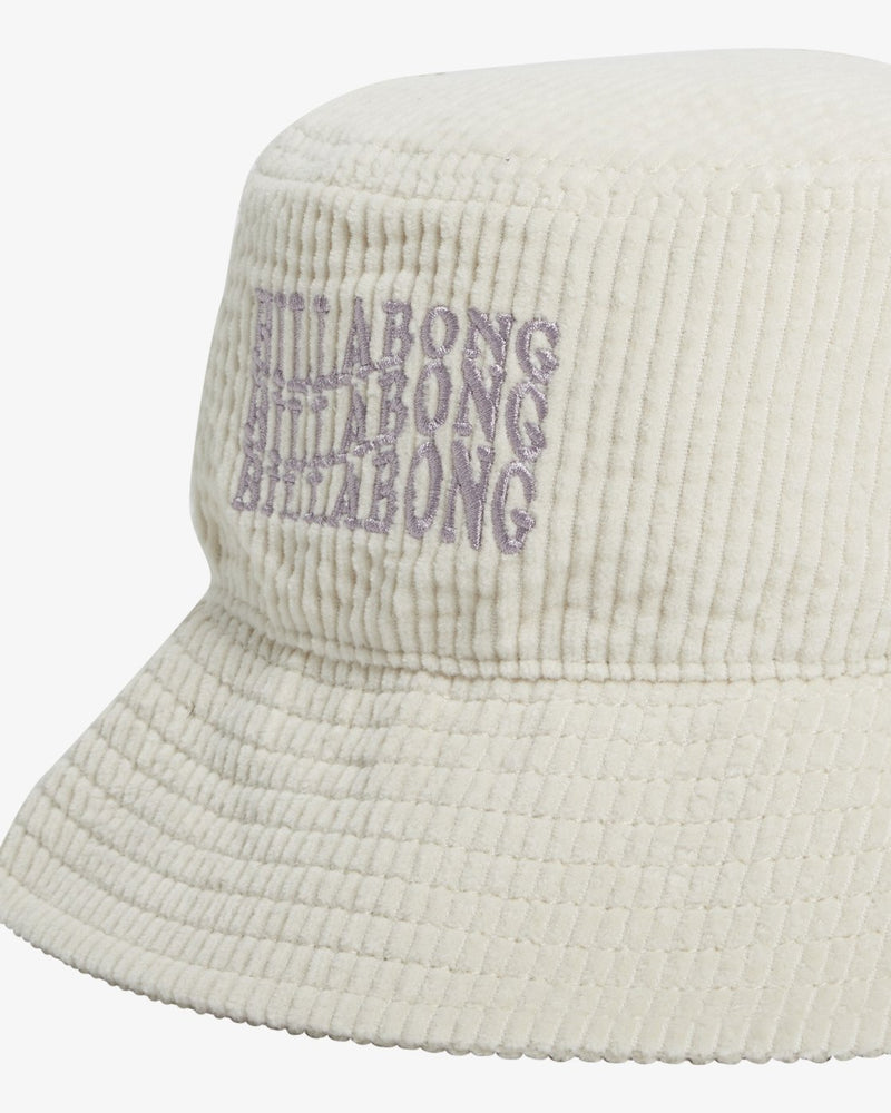 Load image into Gallery viewer, Billabong Women&#39;s Beachy Bucket Hat White Cap 24E551506-WCP

