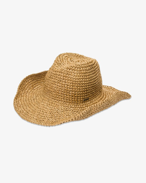 Load image into Gallery viewer, Billabong Women's Take It West Straw Hat Natural 24E551510-NAT1
