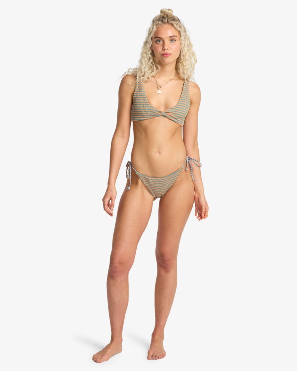 Load image into Gallery viewer, Billabong Women's Summer Hi Twist Bikini Top Bay Blue 24O171603-YBB
