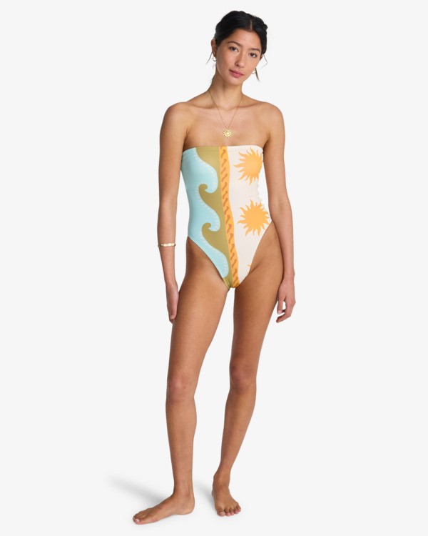 Load image into Gallery viewer, Billabong Women's Sunblind Tully Hi One Piece Swimsuit Salt Crystal 24O301604-SCS1
